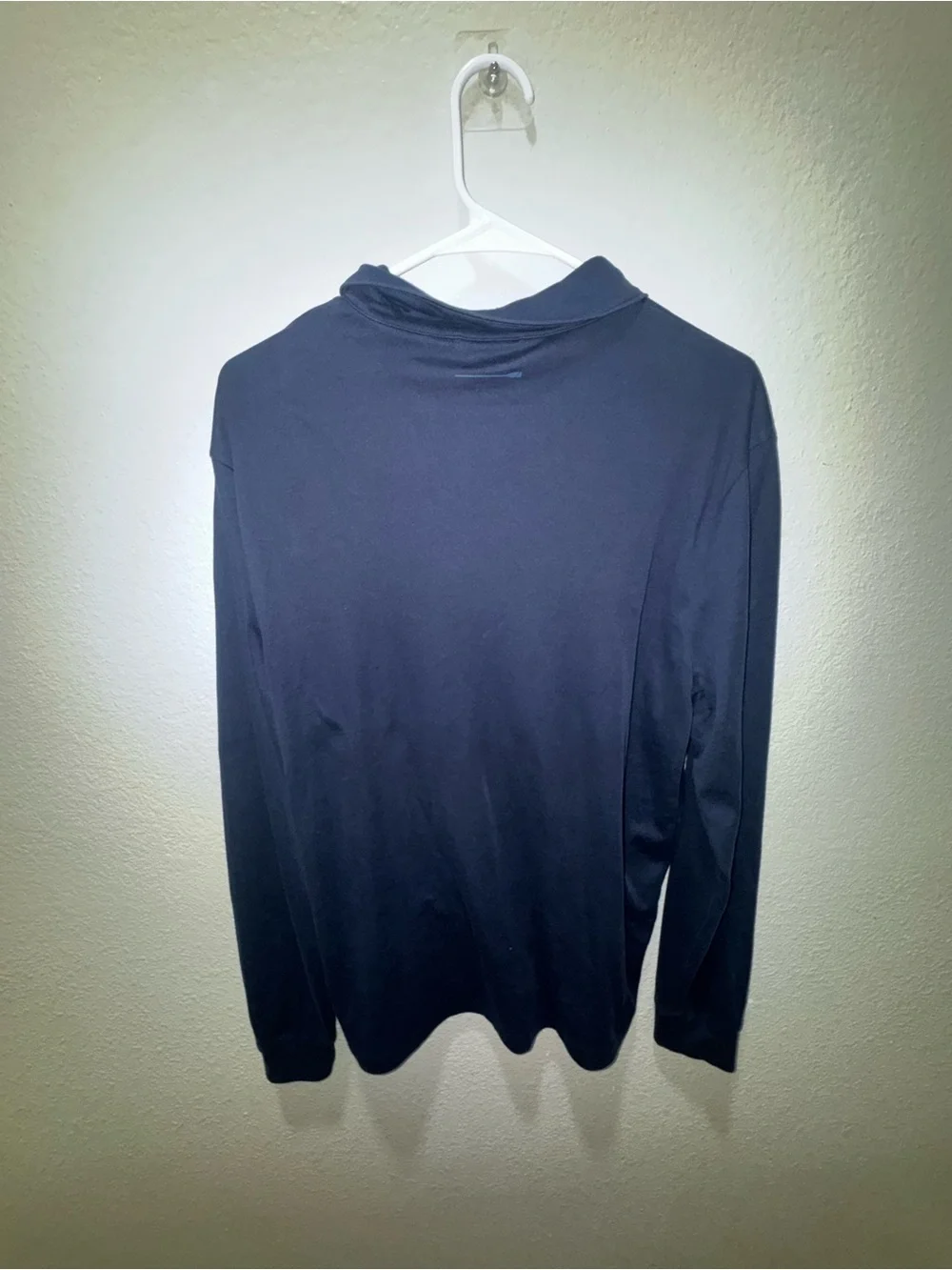J. Crew Long-Sleeve Polo Shirt - Dark Navy